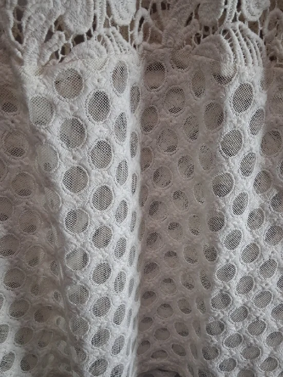 Sunday in Brooklyn Cream Crochet & Lace Long-Sleeve Blouse - Picture 5 of 10